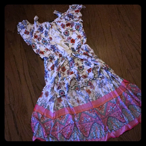 COLD SHOULDER SPRING DRESS 🌻❤️‼️ - Picture 1 of 1